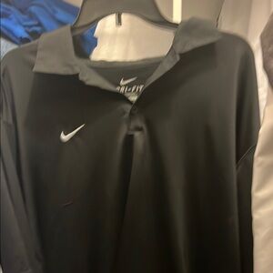 Nike Black Performance Polo Shirt